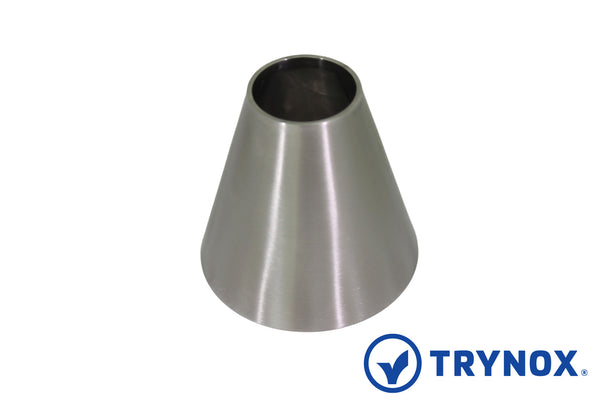 Trynox Sanitary DIN Welding Concentric Reducer